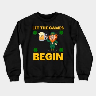 Drunk Leprechaun Crewneck Sweatshirt